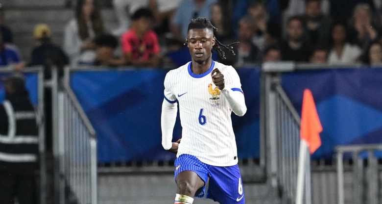 Eduardo Camavinga er veldig glad for å spille med Kylian Mbappé